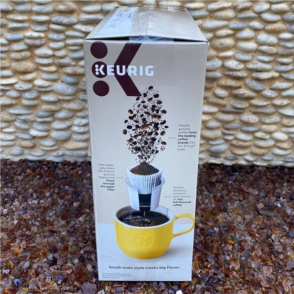 NIB New Black Keurig K-Mini Single-Serve K-Cup Pod Coffee Maker. Compact Kitchen - Picture 9 of 16